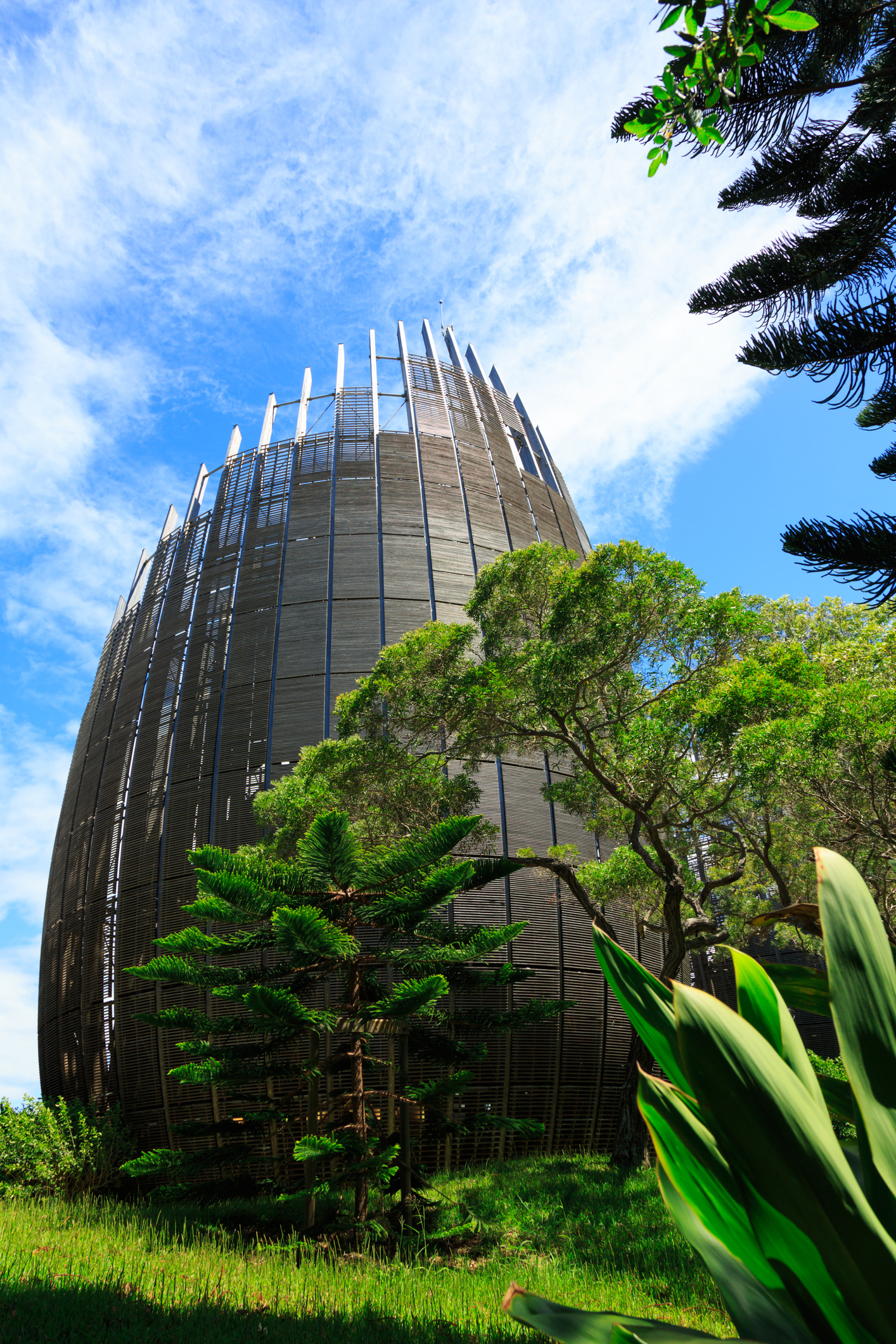 Tjibaou - centre culturel - Noumea